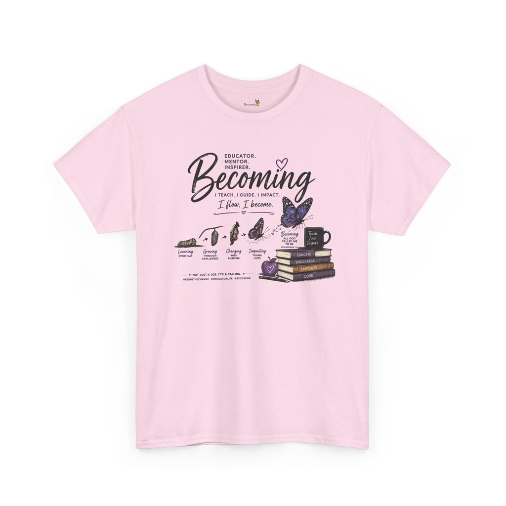 Becoming: Reading & Self-Growth Graphic Tee