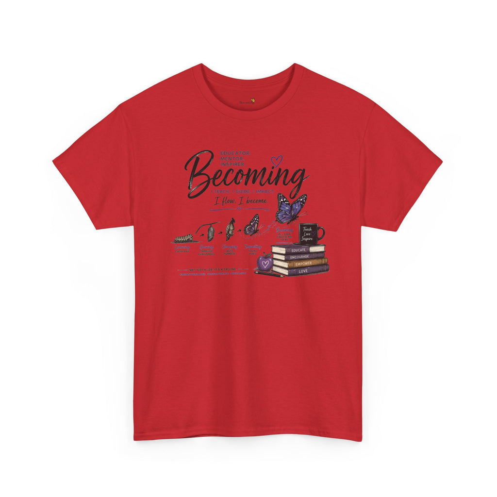 Becoming: Reading & Self-Growth Graphic Tee