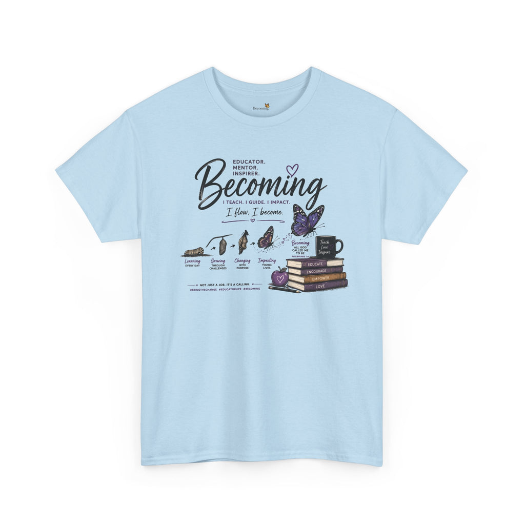 Becoming: Reading & Self-Growth Graphic Tee