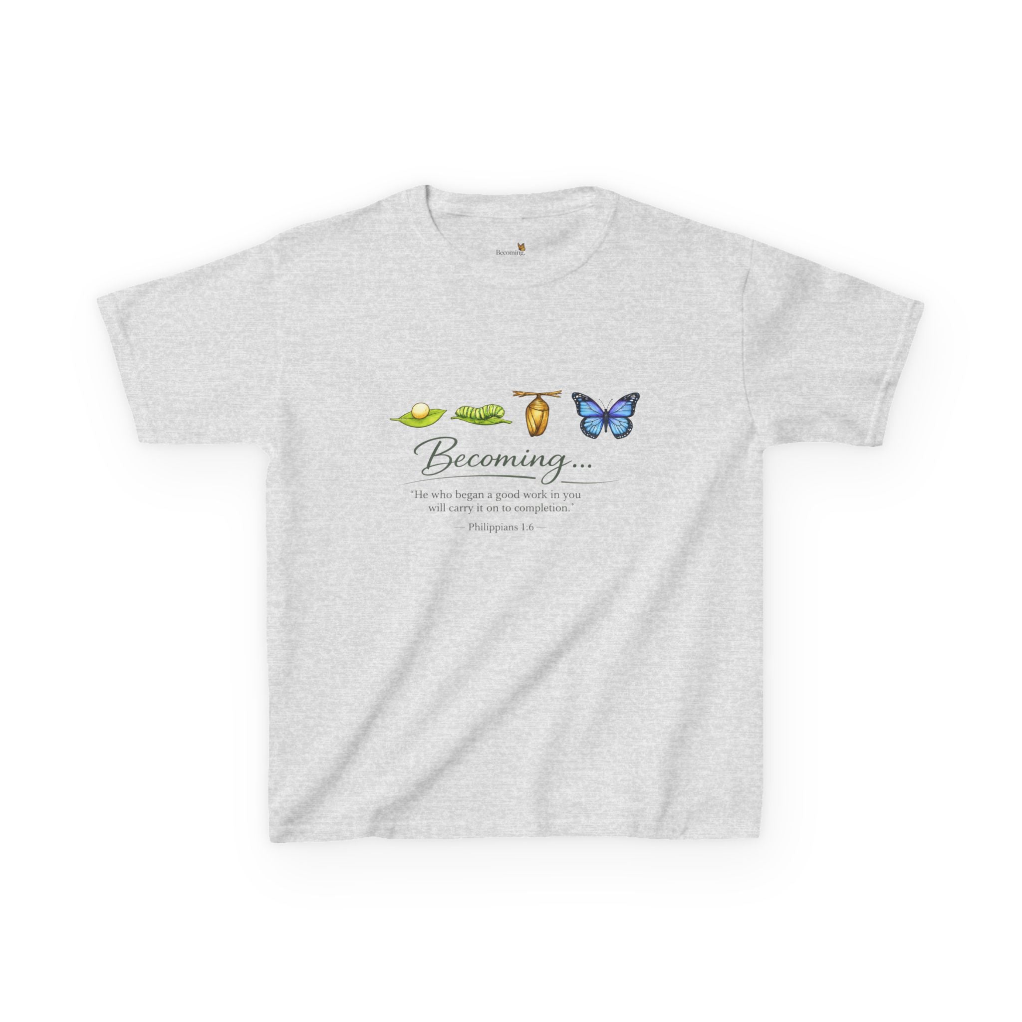 Kids 'Becoming' Butterfly Growth Tee
