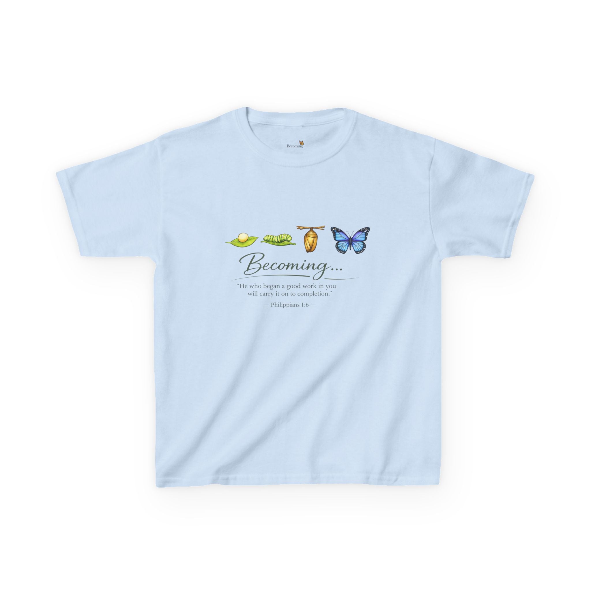 Kids 'Becoming' Butterfly Growth Tee