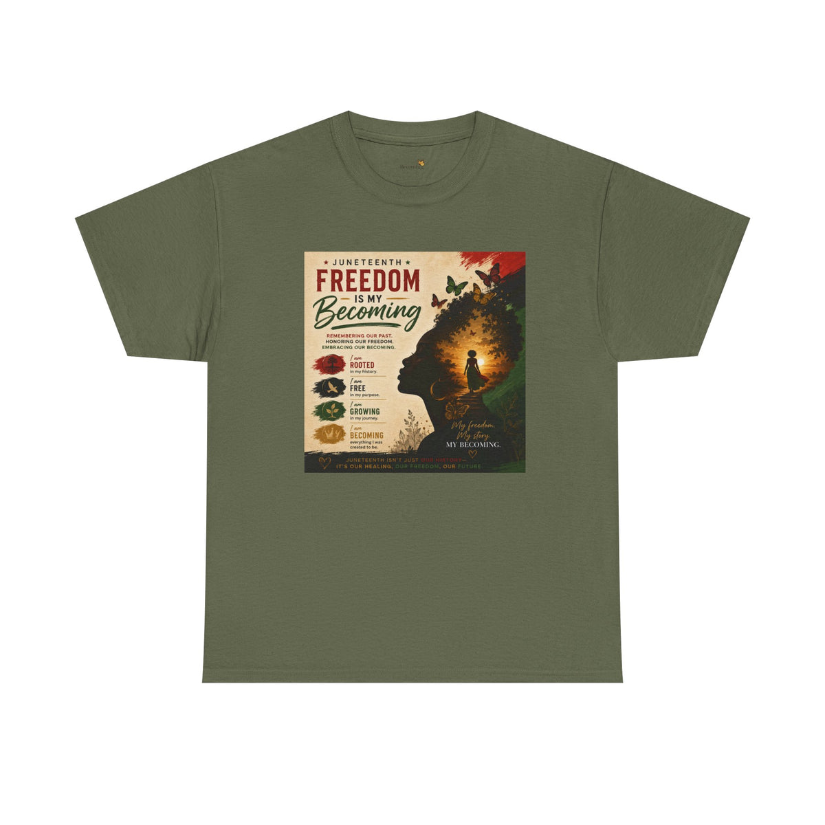Juneteenth Freedom Is Becoming T-Shirt — Juneteenth Celebration Tee