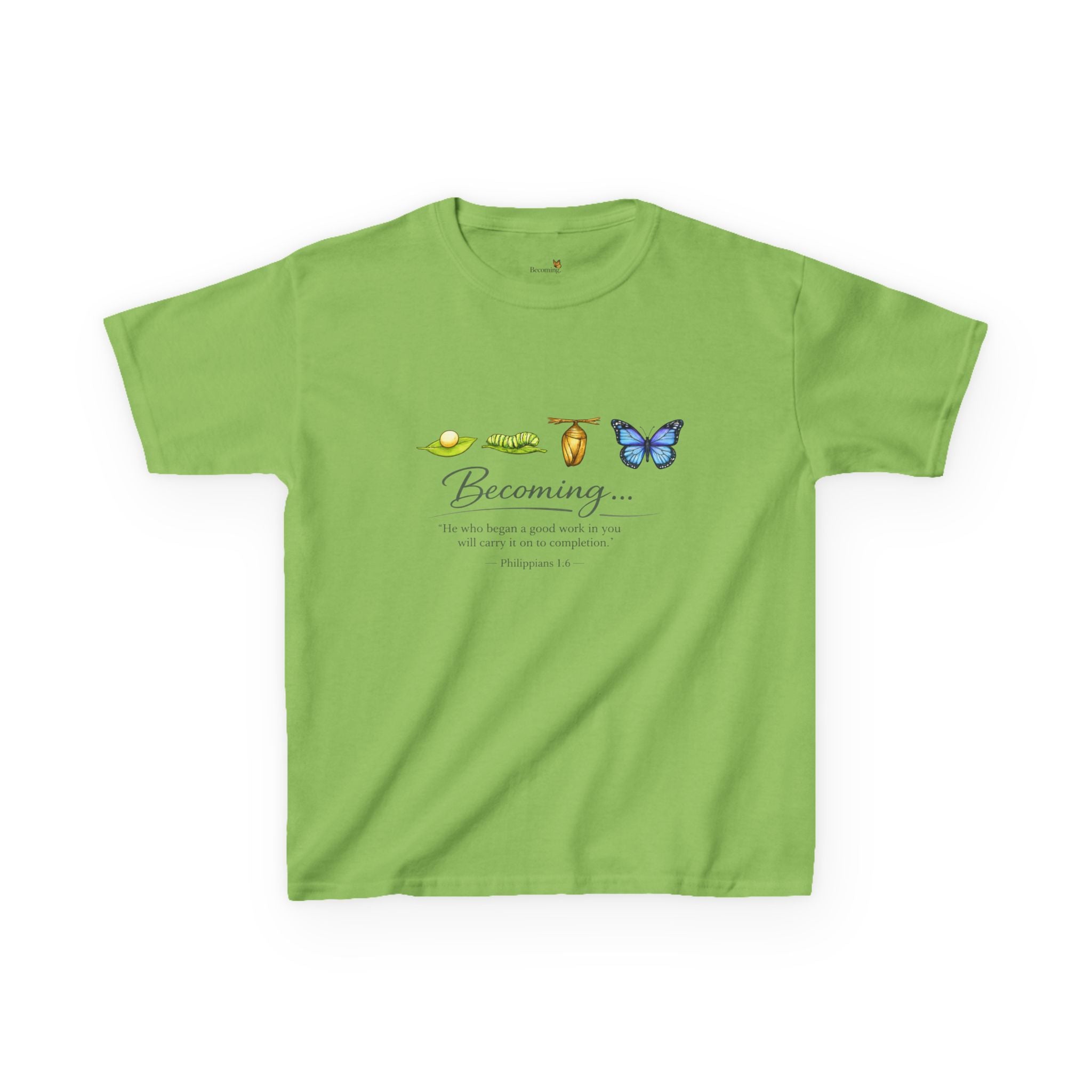 Kids 'Becoming' Butterfly Growth Tee