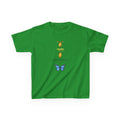Kids Tee — "Becoming" Butterfly Life Cycle Graphic Shirt