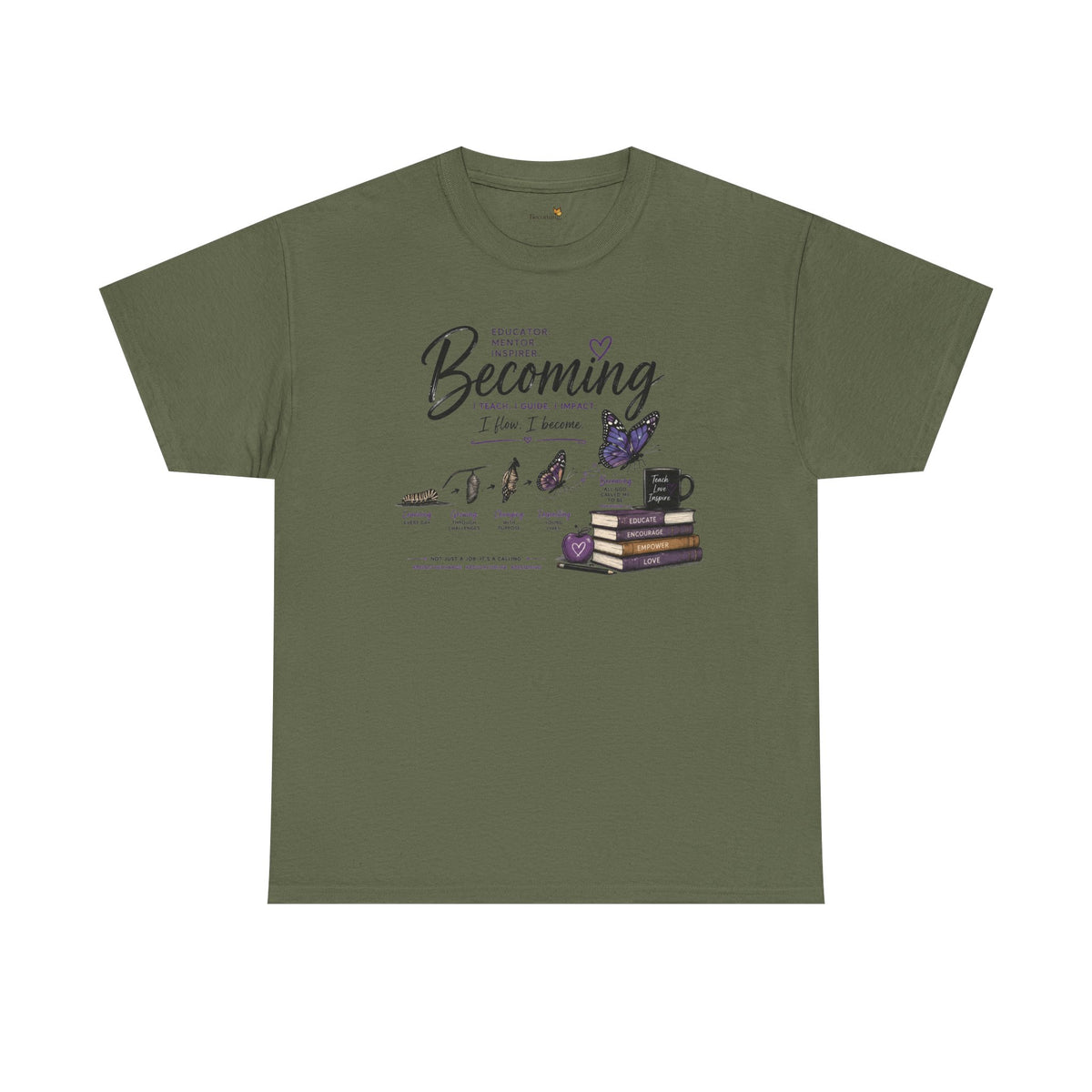 Becoming: Reading & Self-Growth Graphic Tee
