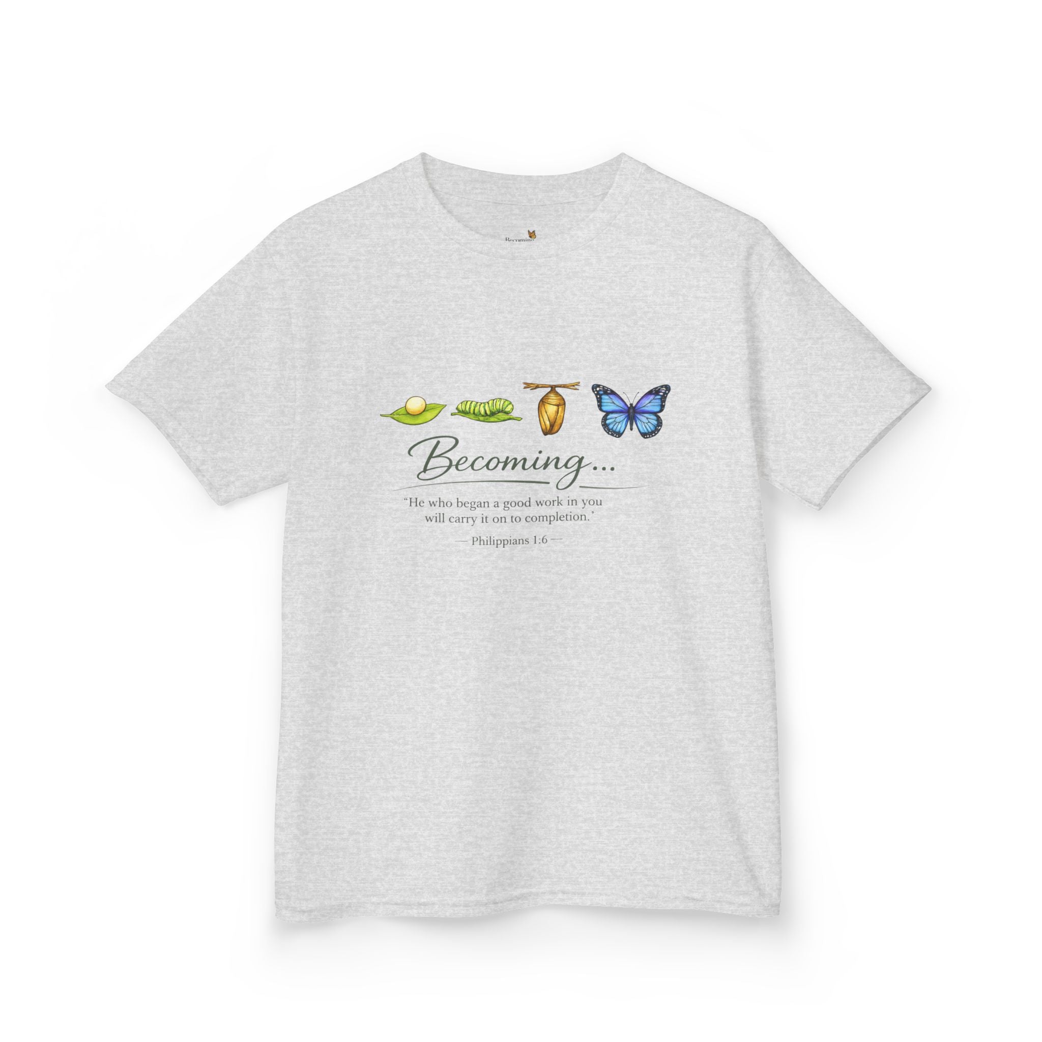 Kids 'Becoming' Butterfly Growth Tee