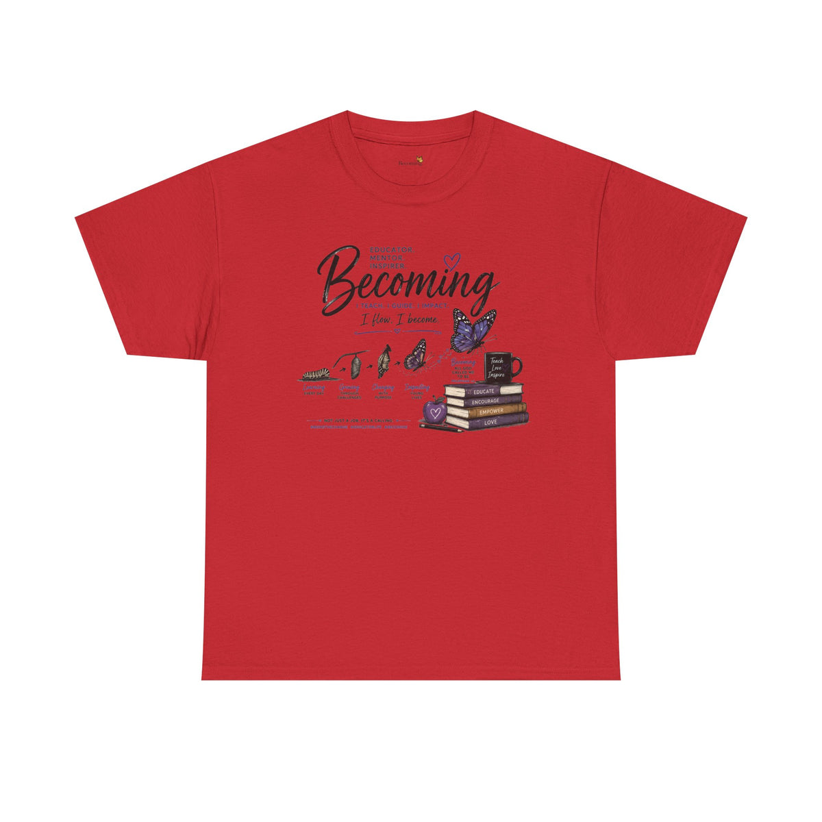 Becoming: Reading & Self-Growth Graphic Tee