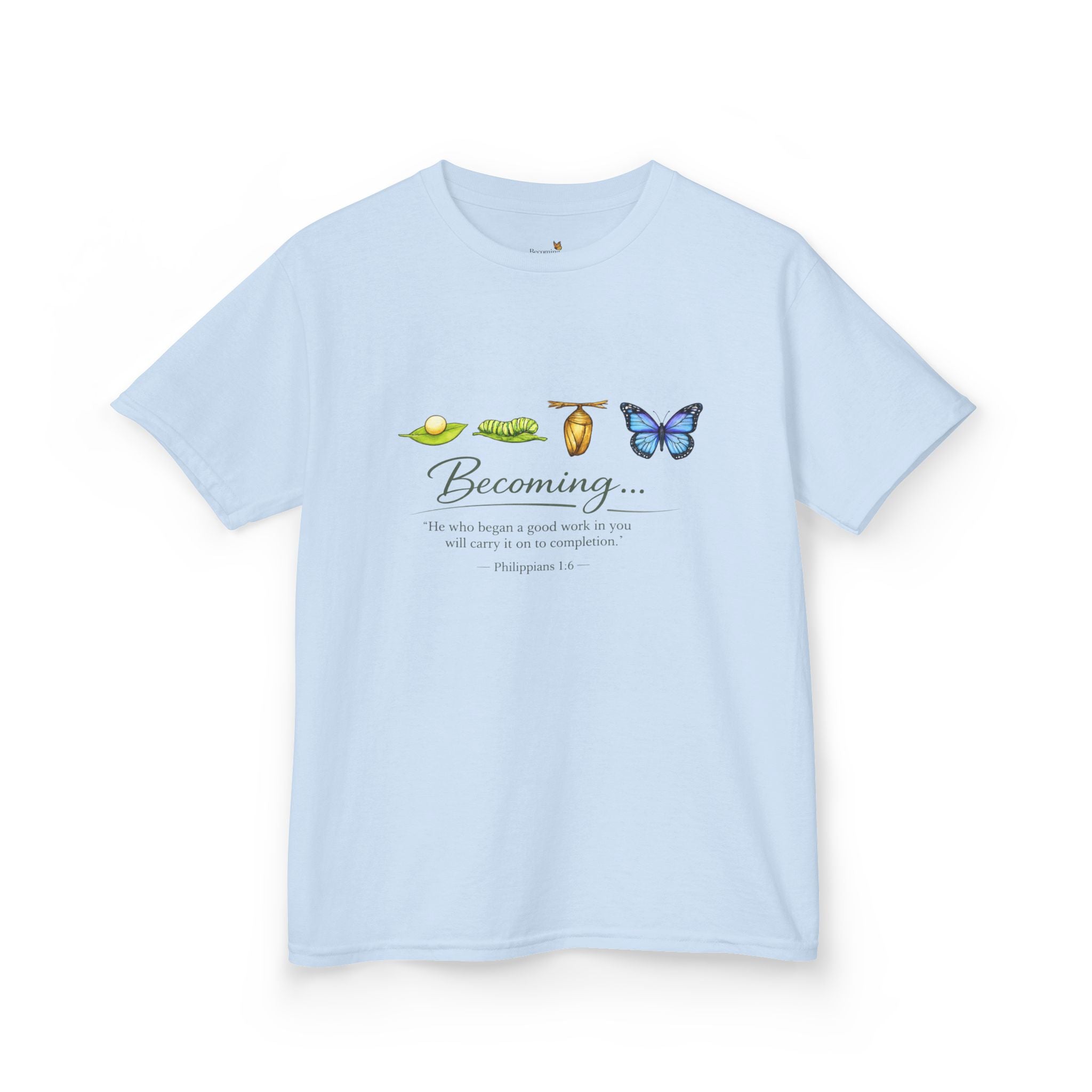 Kids 'Becoming' Butterfly Growth Tee