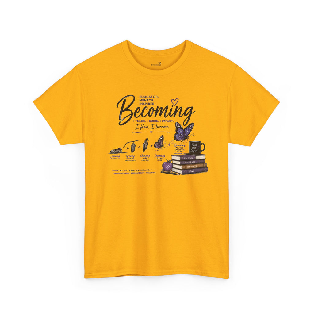 Becoming: Reading & Self-Growth Graphic Tee