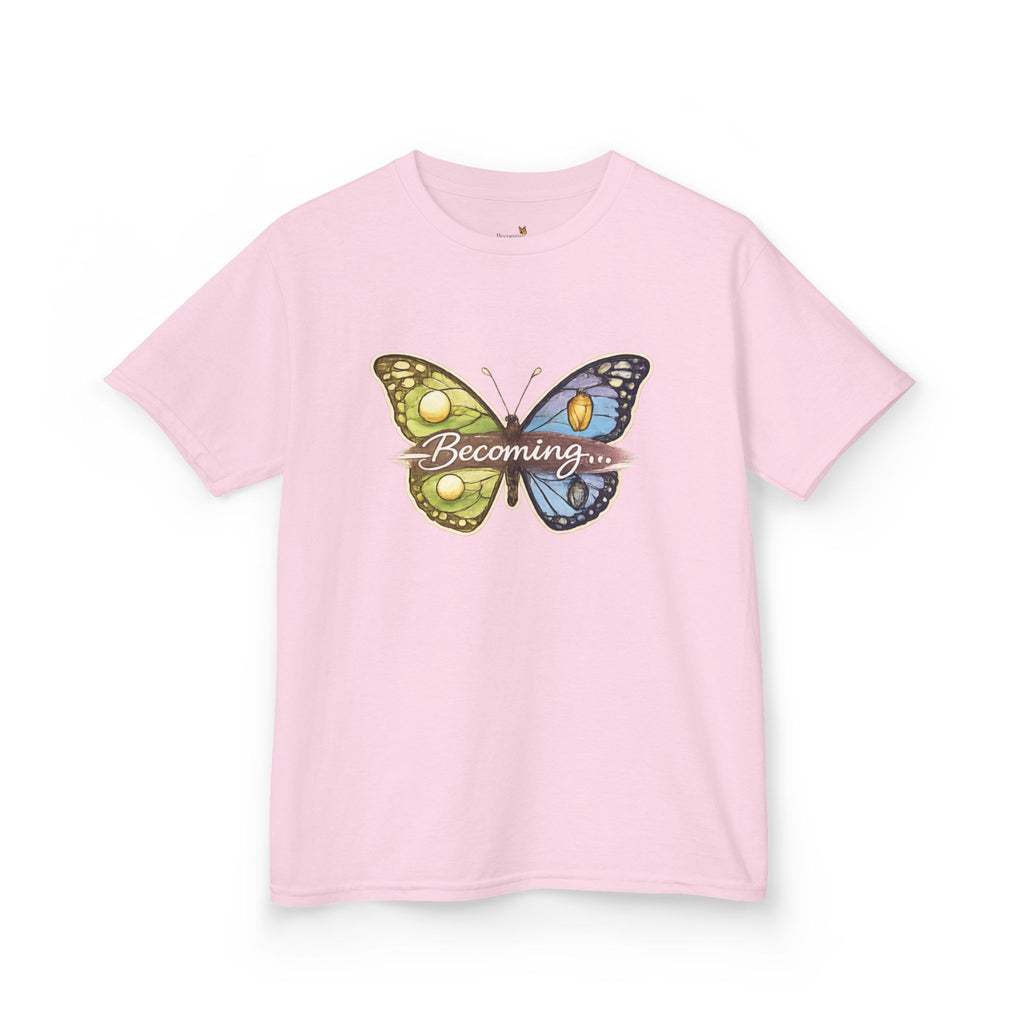 Kids Butterfly Graphic Tee — Colorful Psychedelic Wings