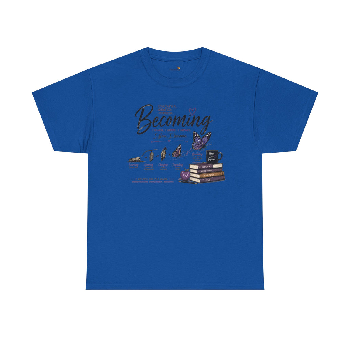 Becoming: Reading & Self-Growth Graphic Tee