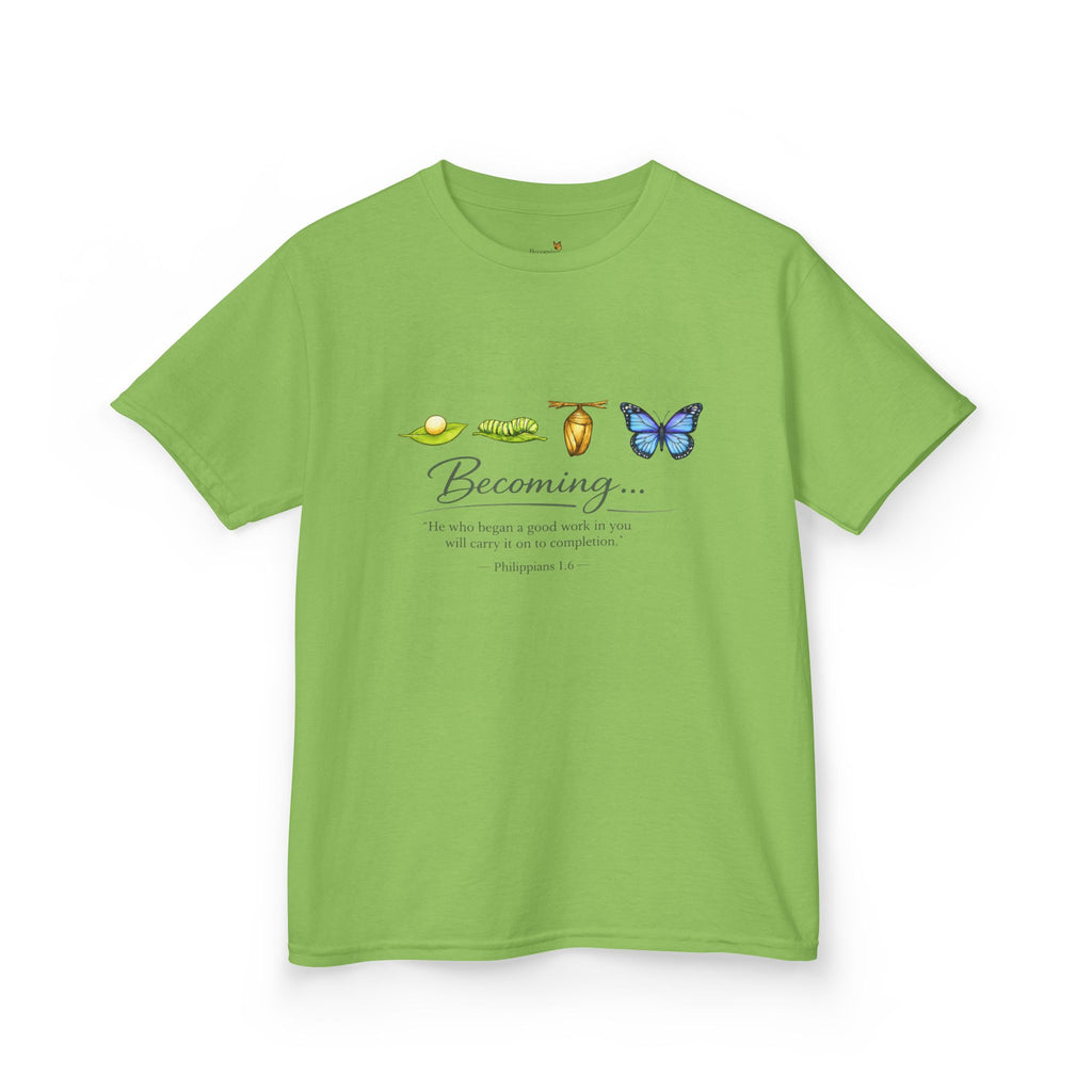 Kids 'Becoming' Butterfly Growth Tee