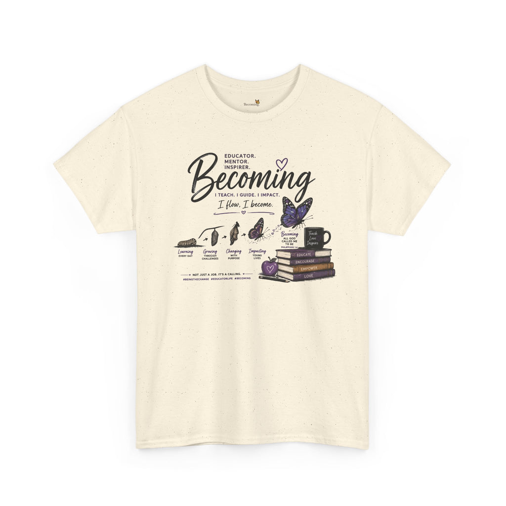 Becoming: Reading & Self-Growth Graphic Tee