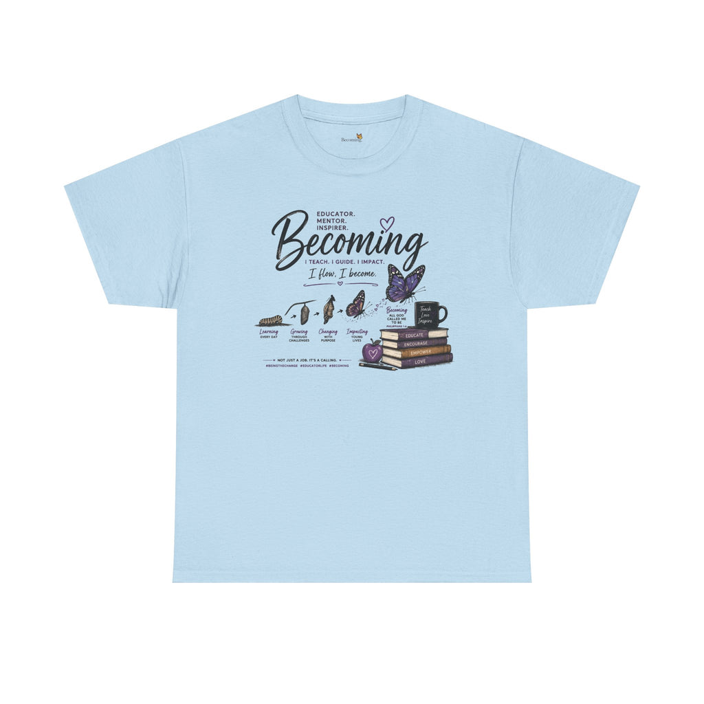 Becoming: Reading & Self-Growth Graphic Tee