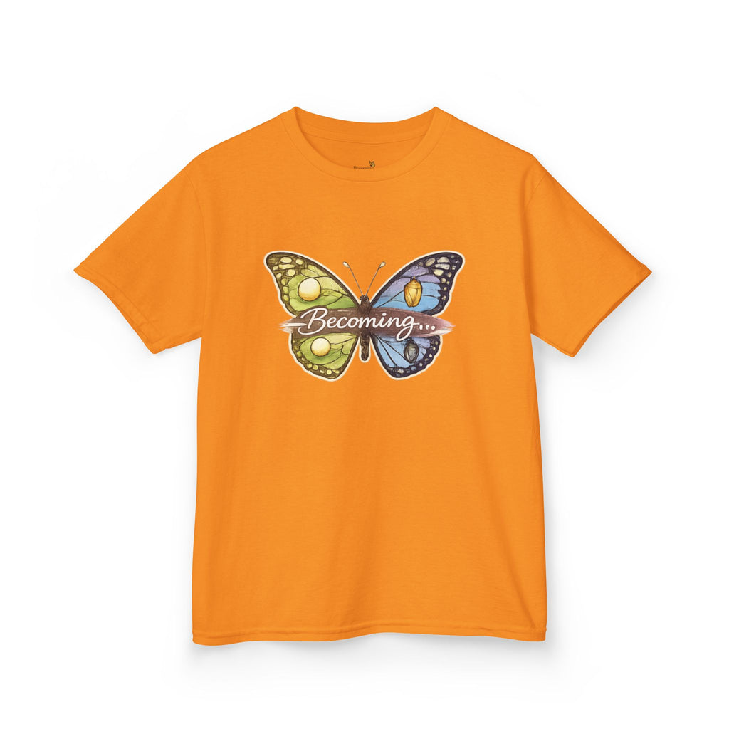 Kids Butterfly Graphic Tee — Colorful Psychedelic Wings