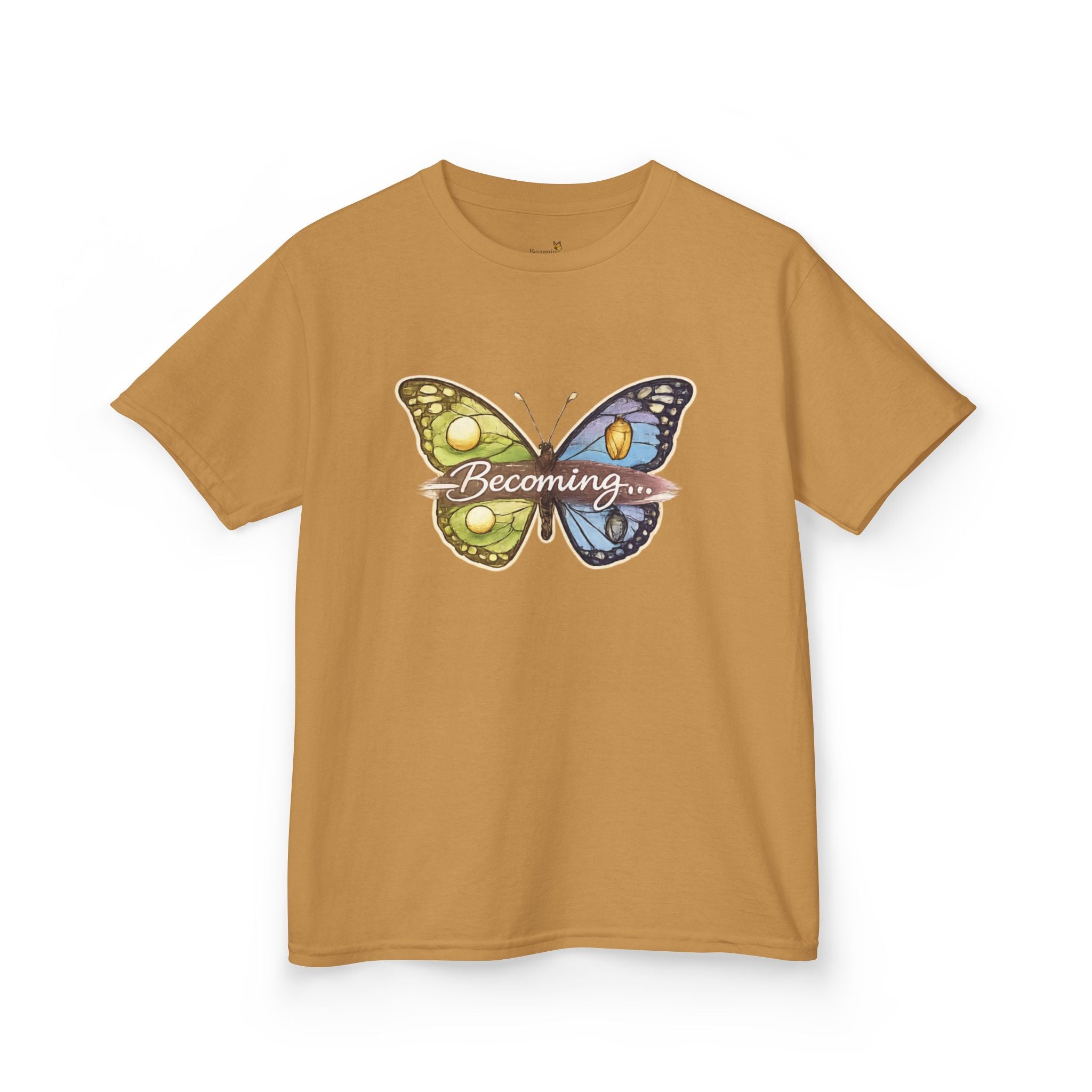 Kids Butterfly Graphic Tee — Colorful Psychedelic Wings