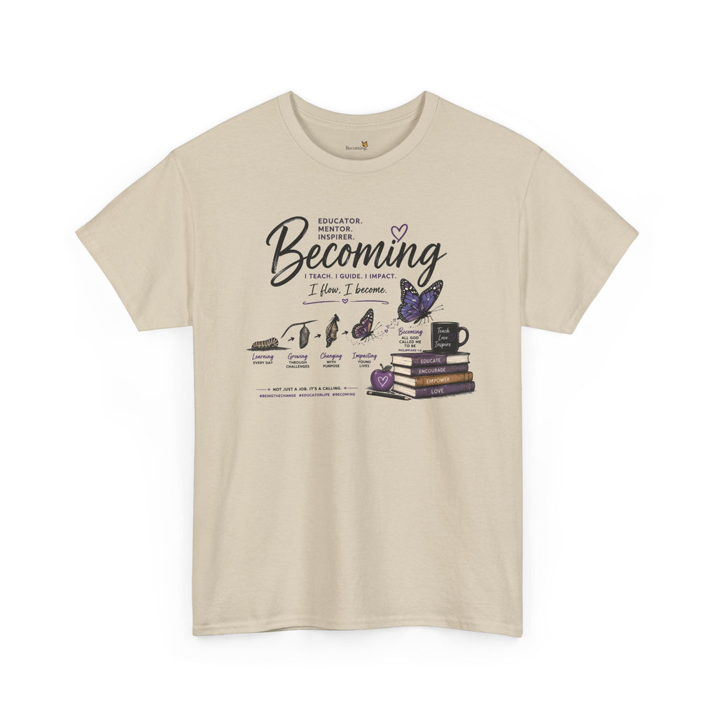 Becoming: Reading & Self-Growth Graphic Tee