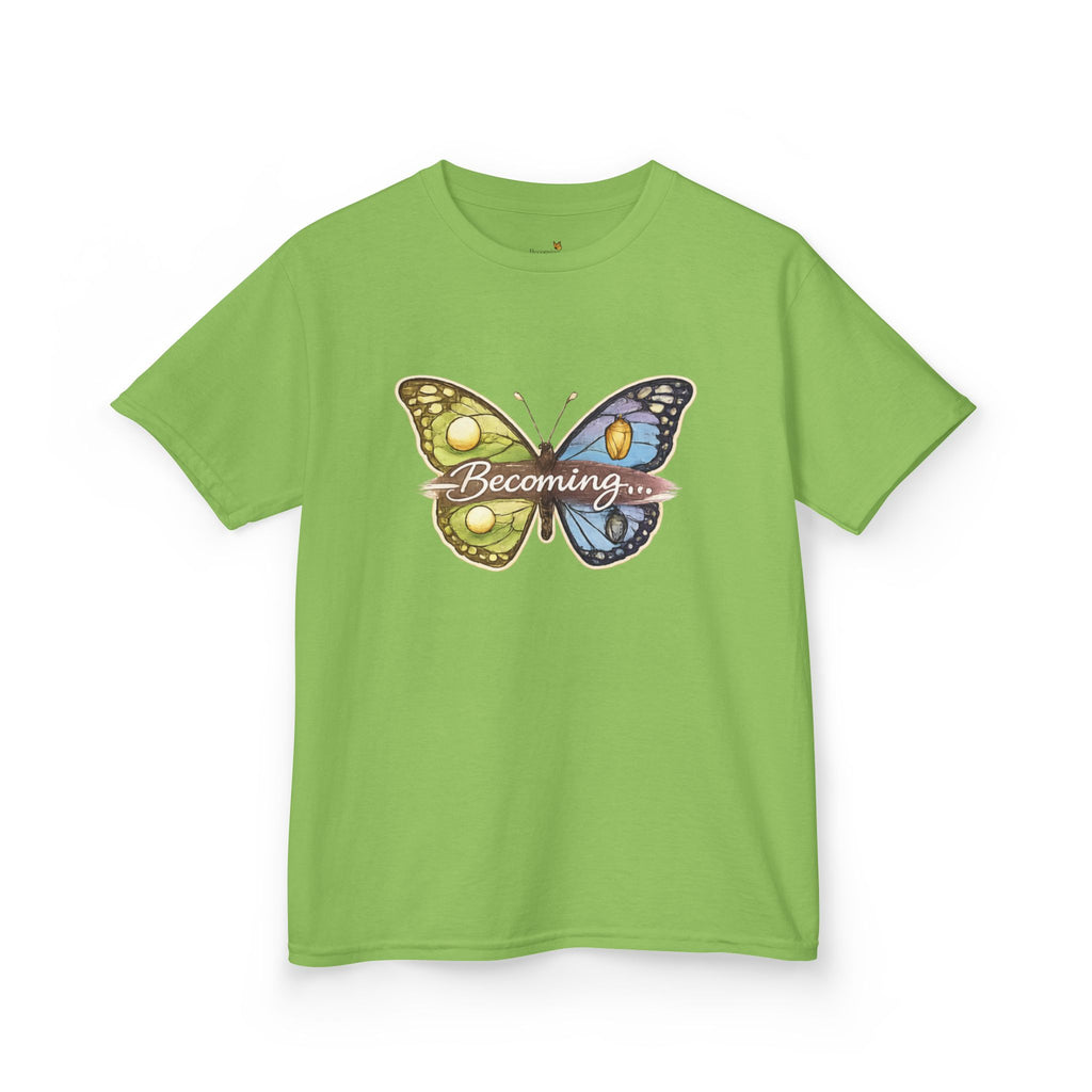 Kids Butterfly Graphic Tee — Colorful Psychedelic Wings