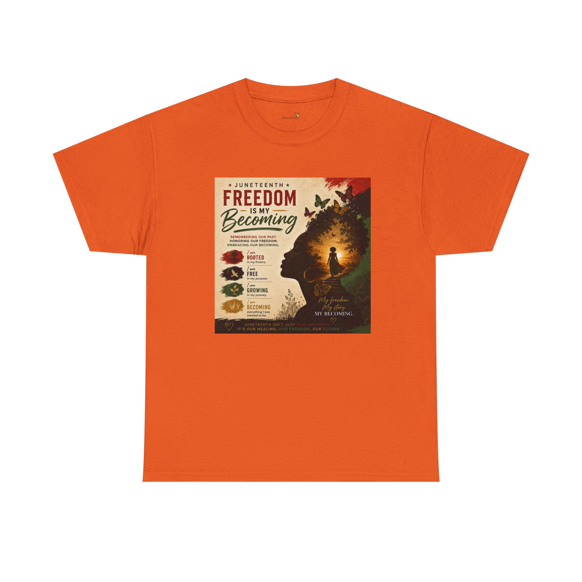 Juneteenth Freedom Is Becoming T-Shirt — Juneteenth Celebration Tee